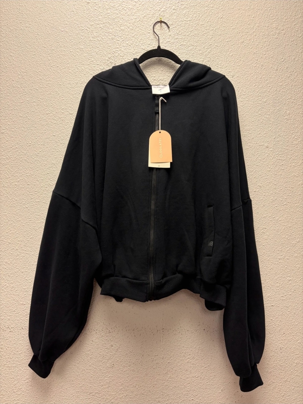 Women's Zip-Up Hooded Sweatshirt Size 2X #692
